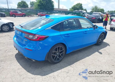 2022 Honda Civic Sport Touring from USA, damaged, VIN 19XFL1H85NE017358